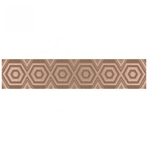Бордюр Нефрит-Керамика Фёрнс коричневый  05-01-1-63-05-15-1602-0