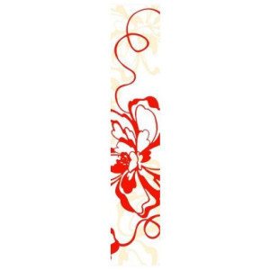 Бордюр Нефрит-Керамика Монро красный  05-01-1-76-00-45-050-0