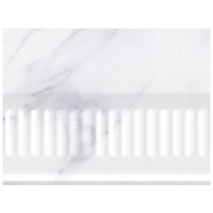 Бордюр Нефрит-Керамика объемный Narni серый  13-01-1-13-42-06-1030-0