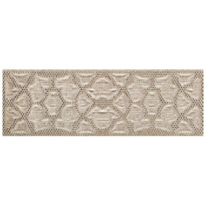 Бордюр Vitra Deja Vu Дамасский Серо-Бежевый, Золотой Матовый 10х30 K942013