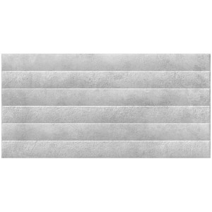 Декофон Cersanit Brooklyn настенная рельеф светло-серый (BLL522D) 29,8x59,8