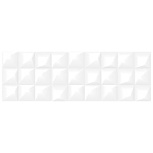 Декофон Cersanit Gradient облицовочная рельеф белый (GRS052D) 19,8x59,8