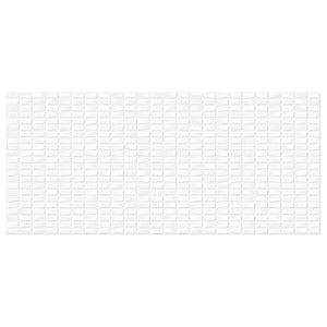 Декофон Cersanit Pudra облицовочная мозаика рельеф белый (PDG053D) 20x44