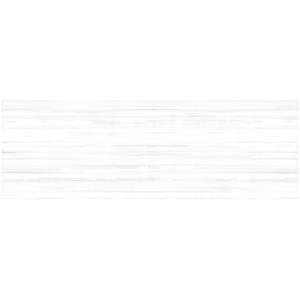 Декофон Cersanit Santorini настенная рельеф белый (TRU052D) 25x75