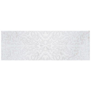 Декор Gracia Ceramica Stazia white белый 01 30х90 (5шт) 010301002115