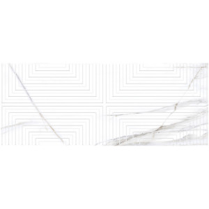 Декор Laparet Aria белый 20х50