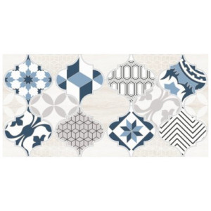 Декор Lasselsberger 2 Мореска синий  1641-8630