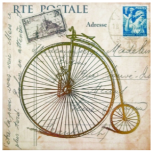 Декор Mosplitka Велосипед 20х20 STG\A260\5155