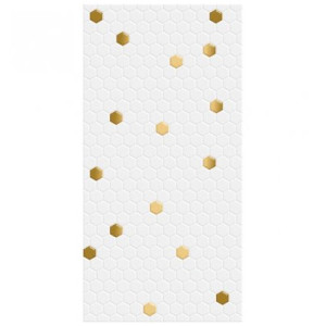 Декор Нефрит-Керамика ативная вставка Portobello белый  04-01-1-10-06-00-1075-4