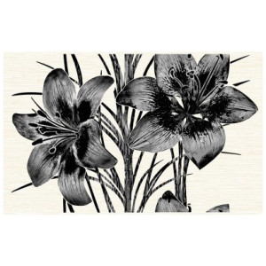 Декор Нефрит-Керамика Piano черный  04-01-1-09-03-04-081-2