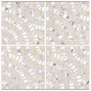 Декор Vitra Marble-Beton Круговой Светлый Лаппато Ректификат 60х60 K949792LPR01VTE0