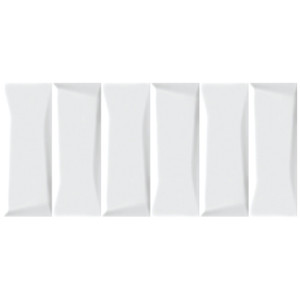 Декофон Cersanit Evolution облицовочная рельеф кирпичи белый (EVG053) 20x44