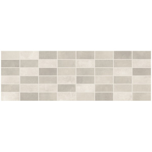 Декор мозаика LB Ceramics Fiori Grigio светло-серая 1064-0047 / 1064-0102 20х60
