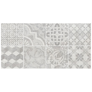 Мозаика Laparet Bastion с пропилами серый 08-03-06-453 20х40