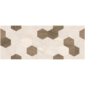 Керамическая плитка Laparet Betonhome настенная бежевый мозаика 20х50