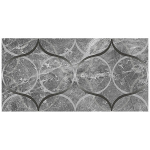 Декор Laparet Crystal Resonanse серый 30х60