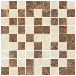 Мозаика Laparet Libra коричневый+бежевый 30х30