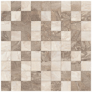 Мозаика Laparet Polaris тёмно серый+серый 30х30