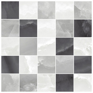 Мозаика Laparet Prime декор серый микс MM34040 25х25