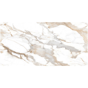 Керамогранит Ceradim Calacatta fairy gold бежевый Полированный 60х120