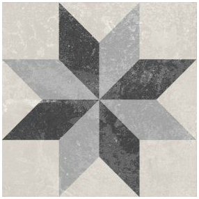 Керамогранит Creto Ethno микс 17 18,6х18,6 Н81470