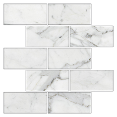 Marble Trend Мозаика K-1000/MR/m13/30,7x30,7 Carrara