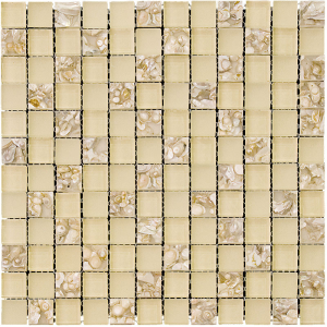 Мозаика MiR mosaic Natural Flowers бежевый KDS-03