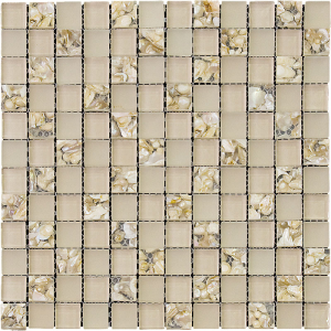 Мозаика MiR mosaic Natural Flowers бежевый KDS-04