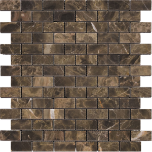 Мозаика MiR mosaic Natural London Мрамор коричневый 7M052-EP
