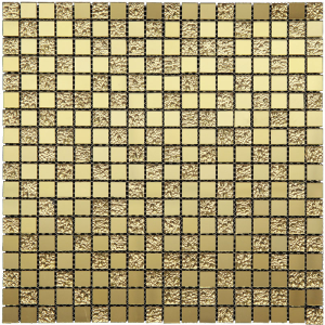 Мозаика MiR mosaic Natural Mirror Стекло золото QM-1543