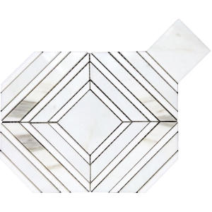 Мозаика MiR mosaic Tuscany TSC-S12 Calacatta Gold глянец