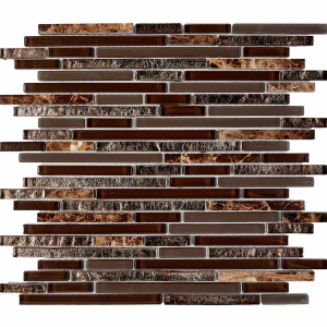 Мозаика Pixel mosaic Мрамор и стекло PIX730