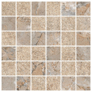 Мозаика Vitra Marble-Stone Терра Матовый-Лаппато Ректификат (5х5) 30х30 K9498858R001VTE0