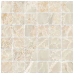 Мозаика Vitra Marble-X Скайрос Кремовый Лаппато Ректификат (5х5) 30х30 K9498808LPR1VTE0