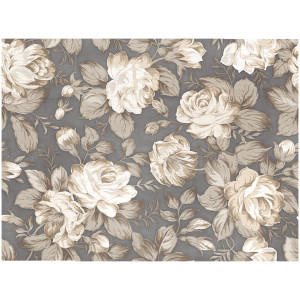 Панно Lasselsberger Fiori Grigio цветы 1608-0116 60х80 (компл. из 4шт)