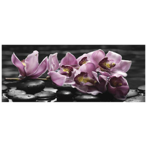 Плитка Mosplitka Декор Спа Орхидея 2 20х50