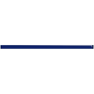 Бордюр Cersanit Universal Glass Спецэлемент стеклянный синий (UG1U032) 3x75