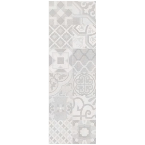 Вставка Creto Dover Patchwork Pearl W\DEC M 25х75 NR Satin 1 ССG23D17200B