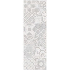 Вставка Creto Dover Patchwork Pearl W\DEC M 25х75 NR Satin ССG23D17200B