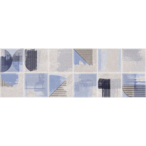 Вставка Creto Tokio MATRIX light grey W\DEC M 20х60 NR Mat 1 СDO22D12200A