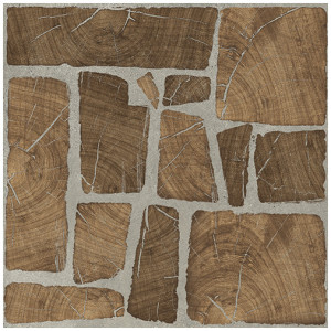 Керамогранит Cersanit Woodland коричневый 16217 42х42