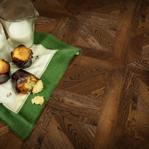 Инженерный модульный паркет Kochanelli Квадро Дуб Омбра 441х441х15 мм