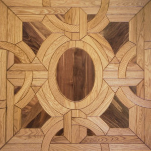 Инженерный модульный паркет Kochanelli Милано Дуб Орех 600х600х15 мм