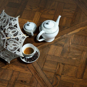 Инженерный модульный паркет Kochanelli Версаль Дуб Омбра 600х600х15 мм