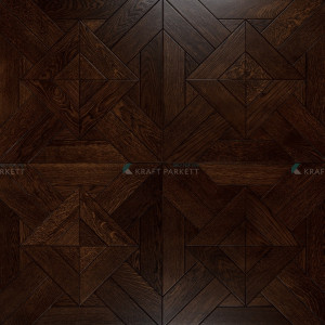 Инженерный модульный паркет Kraft Parkett арт. М17 14х600х600 мм