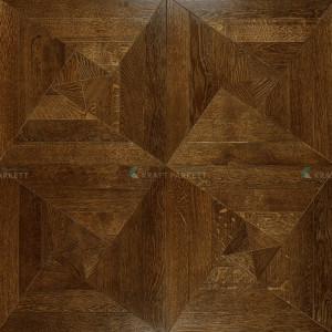 Инженерный модульный паркет Kraft Parkett арт. М18 14х600х600 мм