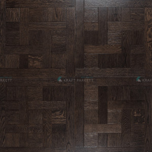 Инженерный модульный паркет Kraft Parkett арт. М20 14х600х600 мм
