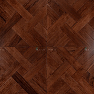 Инженерный модульный паркет Kraft Parkett арт. М22 Орех Селект 14х600х600 мм