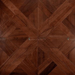 Инженерный модульный паркет Kraft Parkett арт. М23 Орех Натур 14х600х600 мм