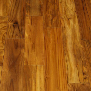 Массивная доска Ablux Ekzofloor Тик Масло 15х120 мм